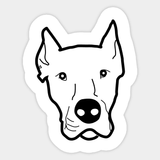 Doberman Dogs Sticker